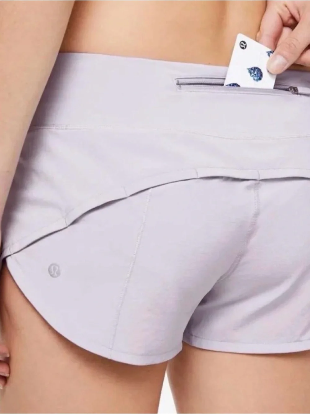 lululemon athletica Lilac Athletic Shorts
